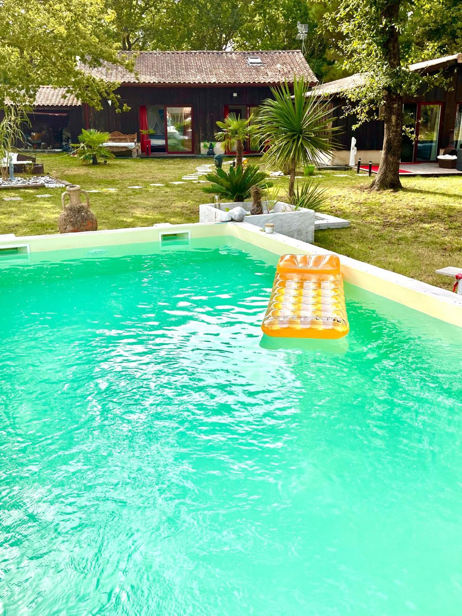 House De La Canopee, Swimming Pool, Lake, Forest, Large Garden And Wifi Hourtin Exterior photo